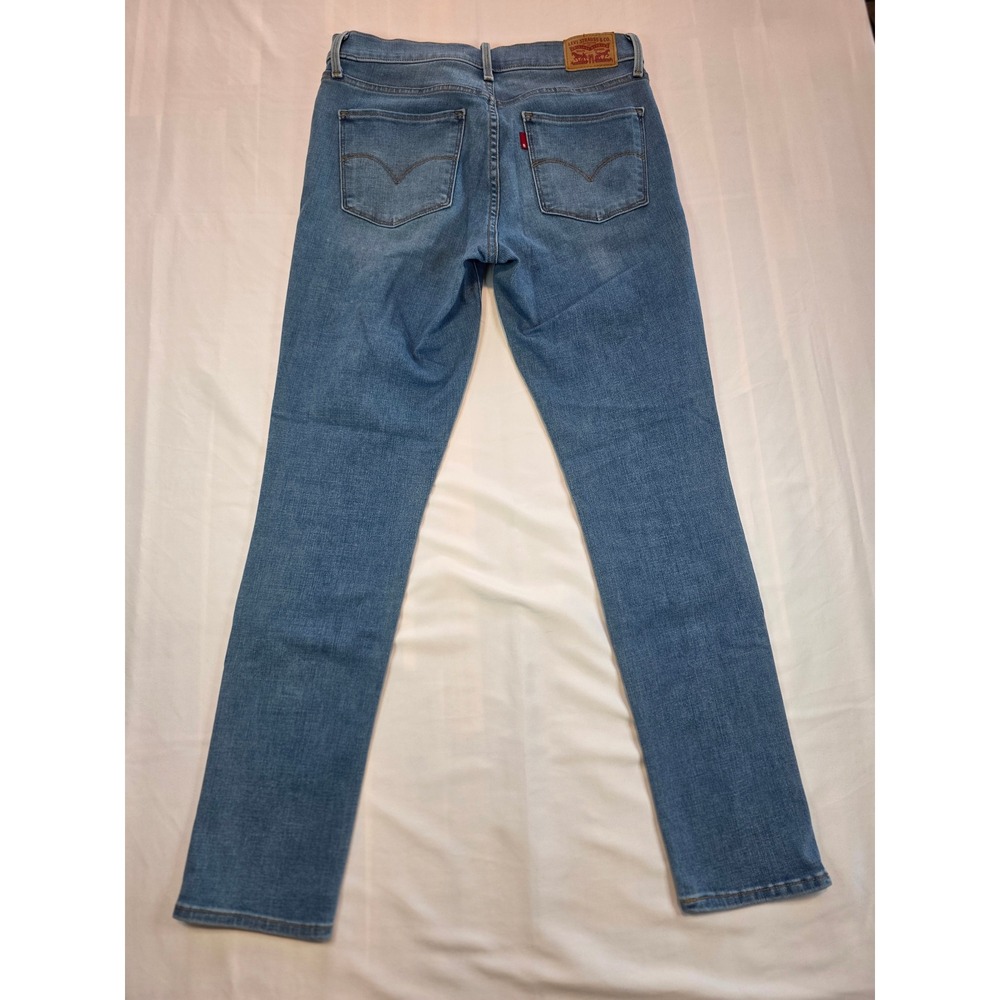 Levis 311 Shaping Skinny Jeans Womens 29 Medium Wash Blue Mid Rise - Picture 3 of 13
